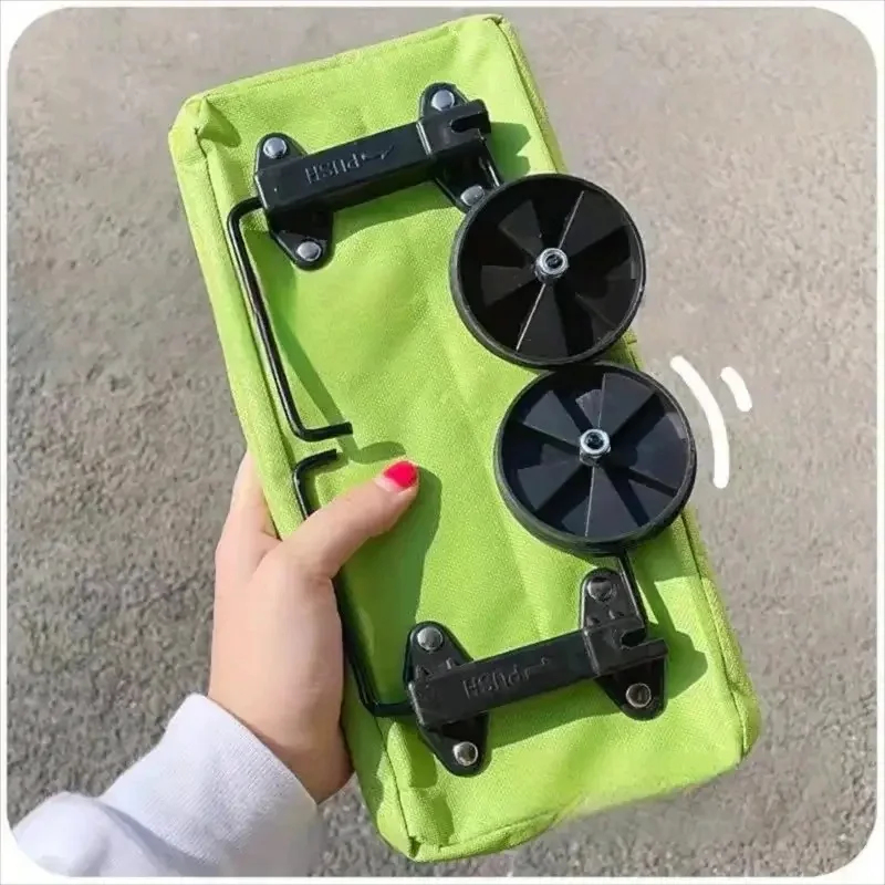 Foldable Backpack Small - Foldable Portable Shopping Cart with Wheels