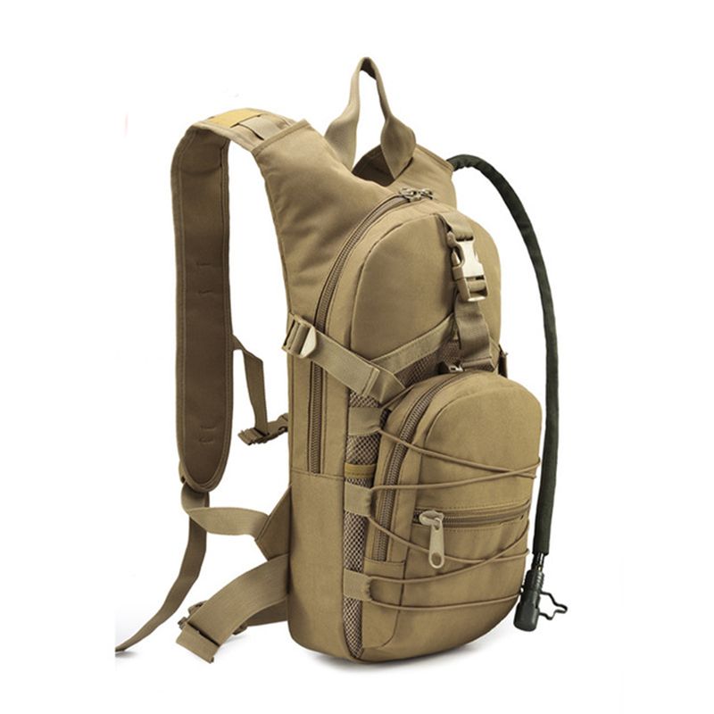 Rucksack Military Style - Lightweight Tactical Backpack Water Bag Camel