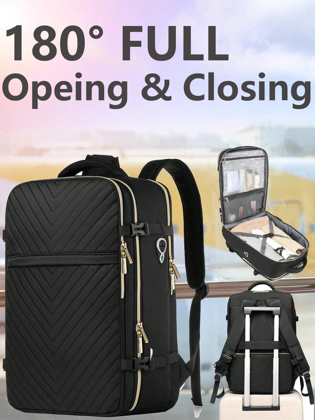 Large Carry On Travel Backpack - Travel Backpack Anti Theft recension och pris