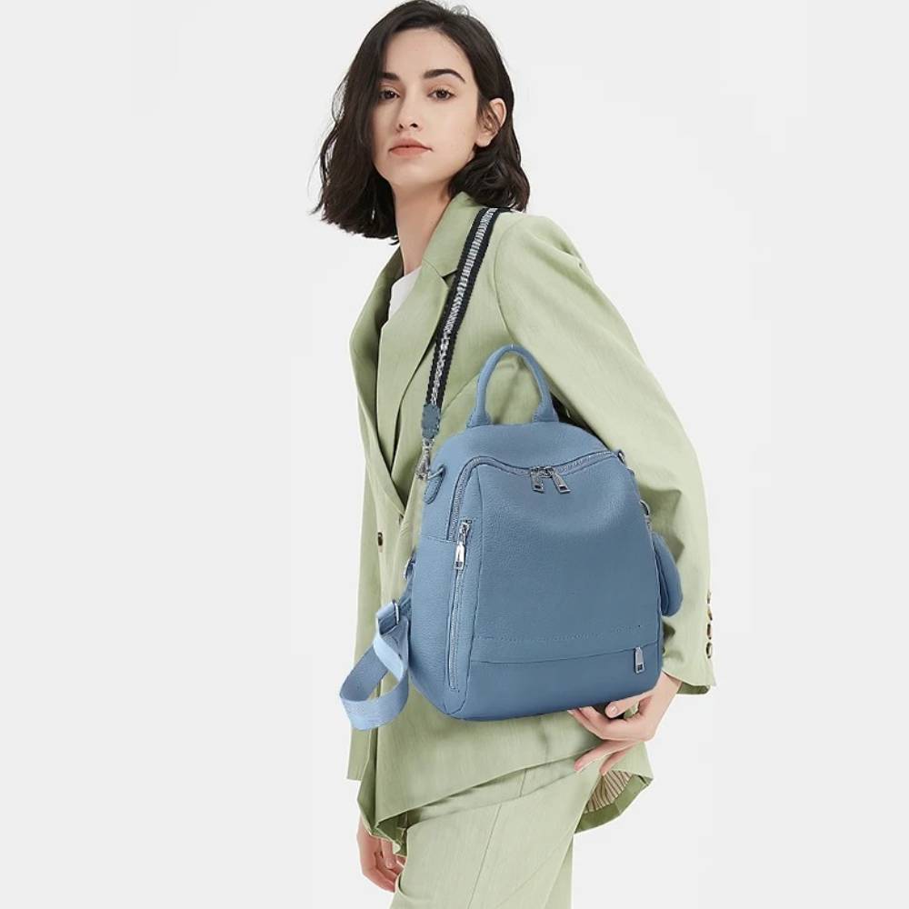 Zency Women's Genuine Leather  - Fashion Backpack Women recension och pris