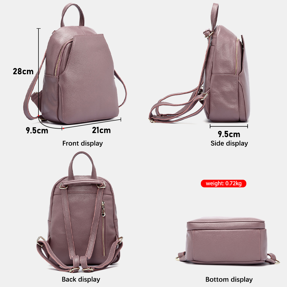 Zency Charm Women Backpack 100 - Travel Backpack Anti Theft recension och pris