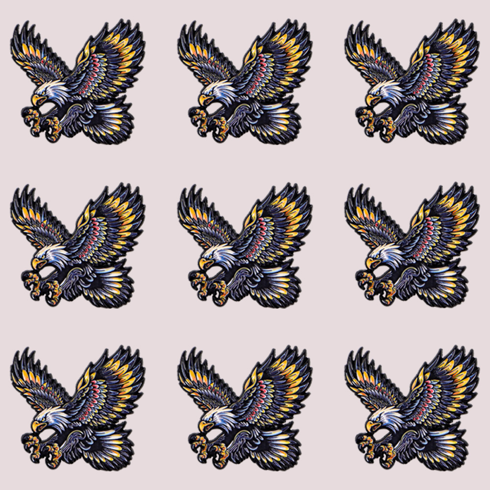 9pcs Flying Eagle Enamel Pin B - Fashion Backpack Women recension och pris