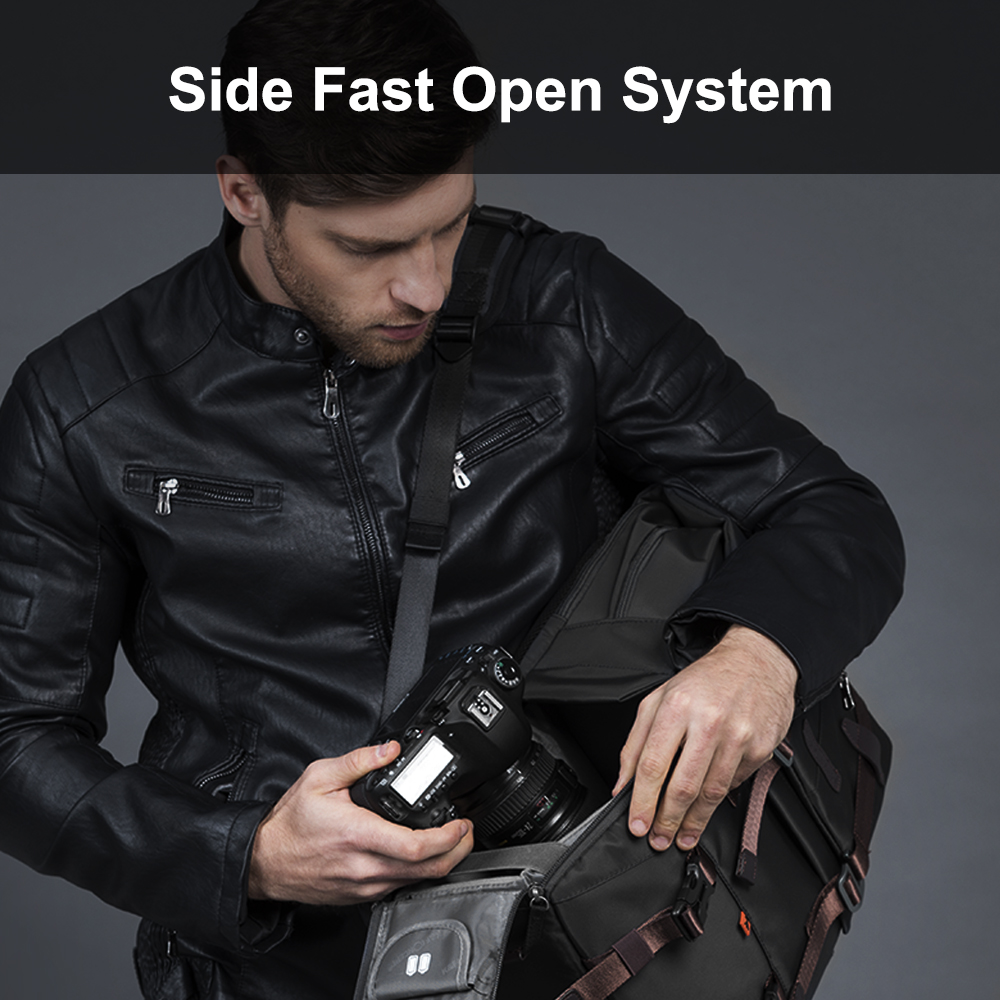 K&F CONCEPT Waterproof Camera  - Laptop Backpack 15.6 recension och pris