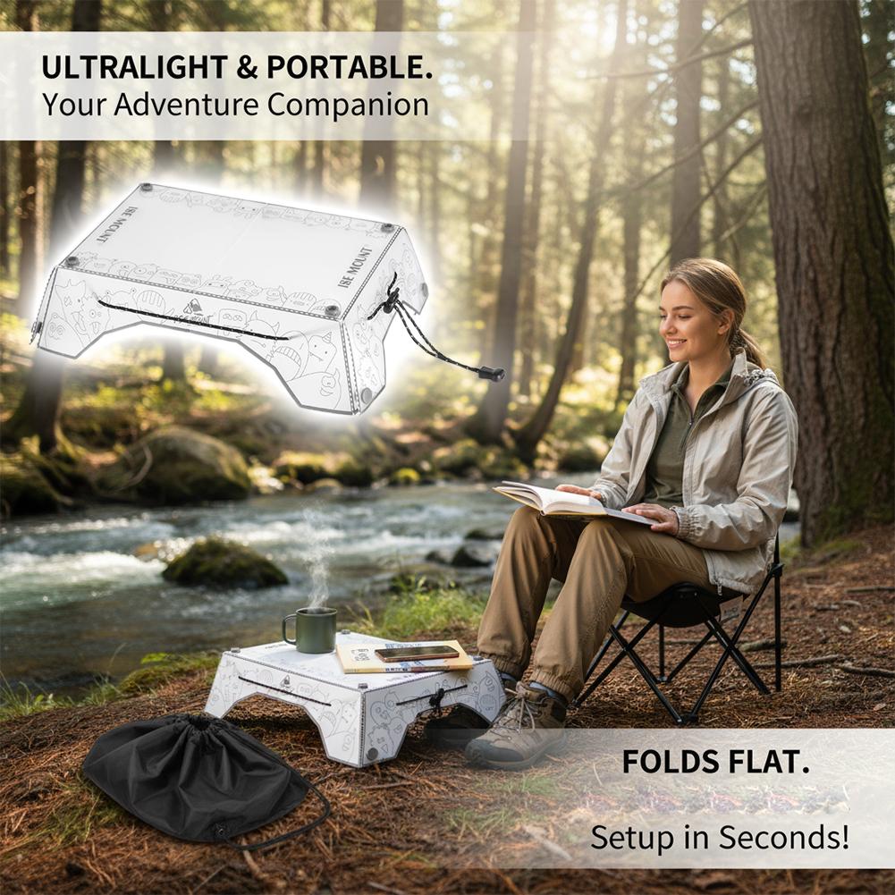 Folding Camping Table Ultralig - Foldable Backpack Small recension och pris