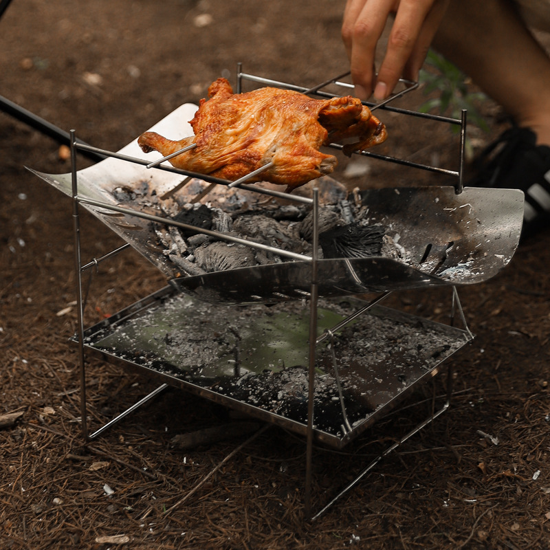 Wood Burning Camping Stove Por - Foldable Backpack Small recension och pris